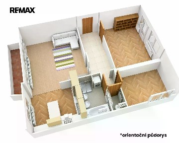 Pronájem bytu 3+kk 82 m² Zamykalova, Olomouc - Lazce