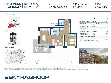 Prodej bytu 2+kk 57 m² Sokolova, Praha - Karlín
