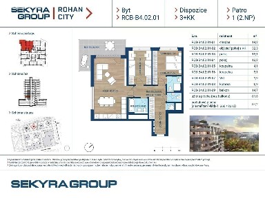 Prodej bytu 3+kk 78 m² Sokolova, Praha - Karlín