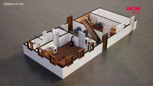 Prodej rodinného domu 167 m², pozemek 7825 m²