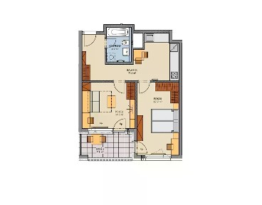 Prodej bytu 2+kk 45 m²