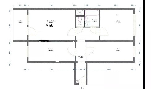 Prodej bytu 4+kk 73 m² Brodského, Praha - Chodov