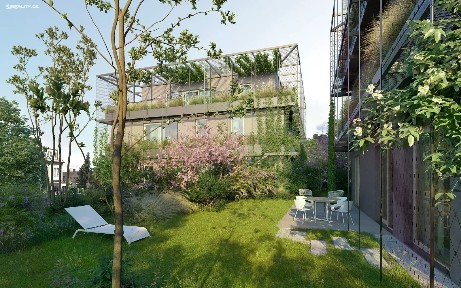 Prodej bytu 3+kk 78 m² U Starého židovského hřbitova, Praha - Smíchov