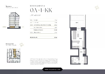 Prodej bytu 1+kk 48 m²