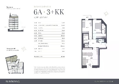 Prodej bytu 3+kk 111 m² Slavíkova, Praha - Vinohrady