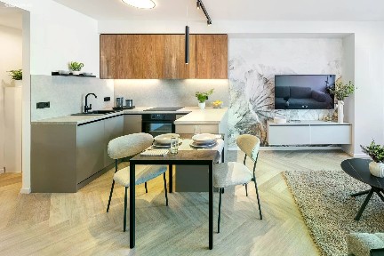 Pronájem bytu 1+kk 33 m² Na Pankráci, Praha - Nusle