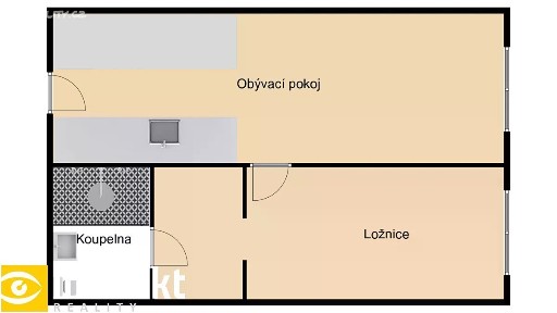Pronájem bytu 2+kk 47 m² Čenětická, Praha - Chodov