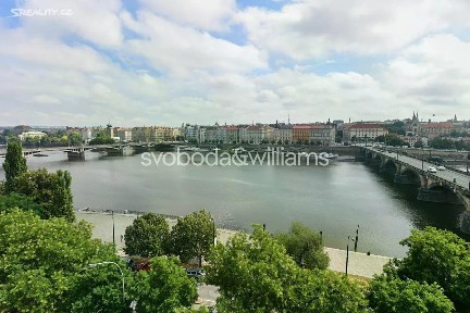 Pronájem bytu 2+1 81 m² Janáčkovo nábřeží, Praha - Smíchov