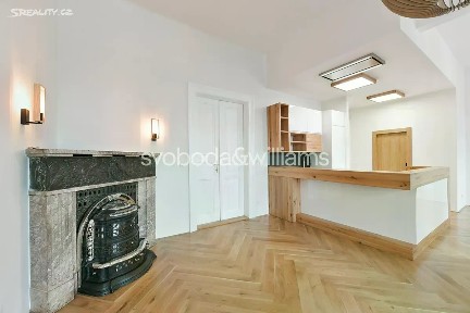 Pronájem bytu 3+kk 106 m² Janáčkovo nábřeží, Praha - Smíchov