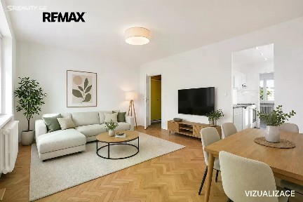 Pronájem bytu 3+kk 53 m² Hlavní, Praha - Záběhlice