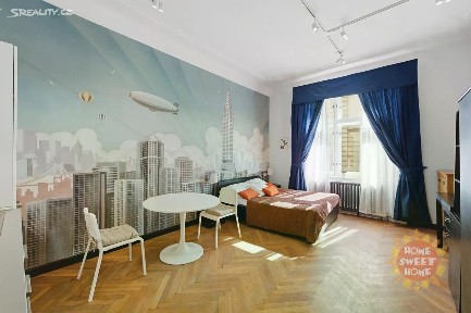 Pronájem bytu 1+kk 30 m² Hálkova, Praha - Nové Město