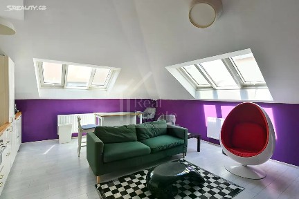 Pronájem bytu 3+kk 114 m² Sokolská, Praha - Nové Město