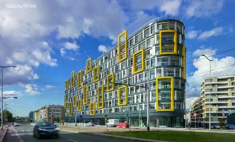 Pronájem bytu 1+kk 39 m² Kurta Konráda, Praha - Libeň