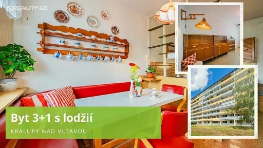 Prodej bytu 3+1 76 m² sídl. Hůrka, Kralupy nad Vltavou