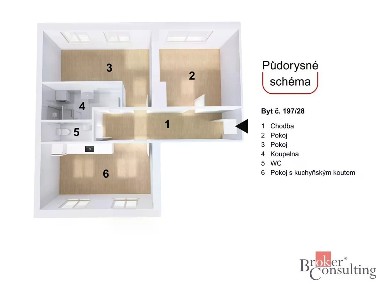 Prodej bytu 3+kk 86 m²
