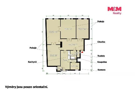 Pronájem bytu 4+1 160 m² Bedřicha Smetany, Plzeň - Vnitřní Město