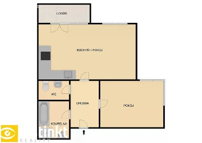 Pronájem bytu 2+kk 68 m² Mikulovská, Plzeň - Severní Předměstí