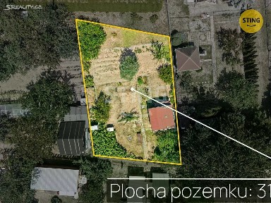 Prodej chaty 8 m², pozemek 318 m² Otrokovice