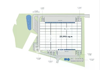 Pronájem skladového prostoru 23992 m²