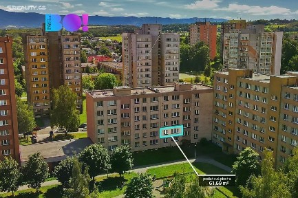 Prodej bytu 3+1 61 m²