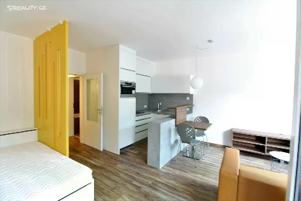 Pronájem bytu 1+kk 36 m² Za Krejcárkem, Praha - Vysočany