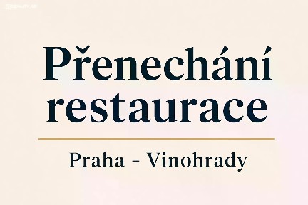 Pronájem restaurace 180 m² Praha - Vinohrady