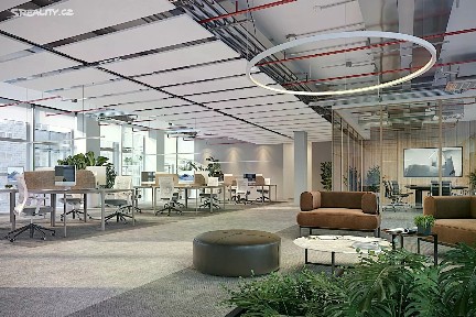 Pronájem kanceláře 650 m² Praha - Praha 5