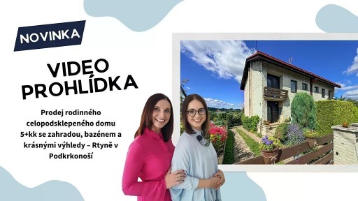 Prodej rodinného domu 178 m², pozemek 620 m² Rychetského, Rtyně v Podkrkonoší