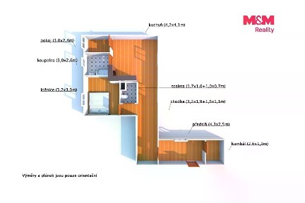 Prodej bytu 3+kk 67 m² Žižkova, Stříbro
