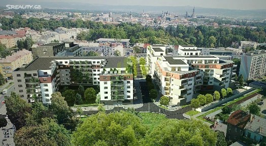 Pronájem bytu 1+kk 33 m² Edmunda Husserla, Olomouc