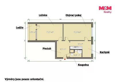 Pronájem bytu 2+1 62 m² Macháčkova, Plzeň - Skvrňany