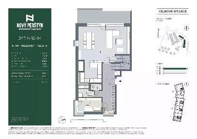 Pronájem bytu 5+kk 153 m² Na Perštýně, Liberec - Liberec IV-Perštýn