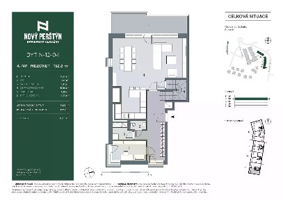 Pronájem bytu 5+kk 153 m²