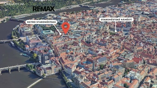 Pronájem bytu 2+kk 58 m² Kaprova, Praha - Staré Město