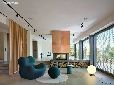 Pronájem vily 662 m², pozemek 1400 m² U Mrázovky, Praha - Smíchov