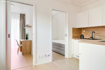 Pronájem bytu 2+1 35 m² Hindlova, Praha - Vysočany