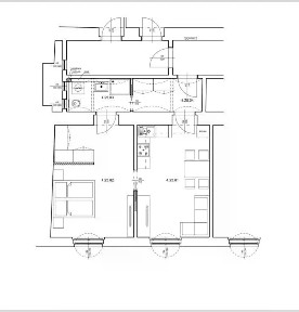 Pronájem bytu 2+kk 54 m² Na spojce, Praha - Vršovice