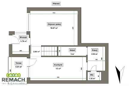Prodej bytu 3+kk 92 m² Verbířská, Uherské Hradiště - Mařatice