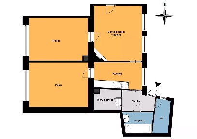 Pronájem bytu 3+1 90 m² Zeiberlichova, Brno - Soběšice