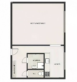 Pronájem bytu 1+1 37 m² Pospíšilova, Hradec Králové