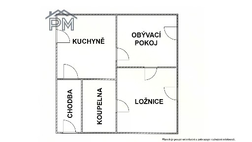 Pronájem bytu 2+1 39 m² Oleksovice