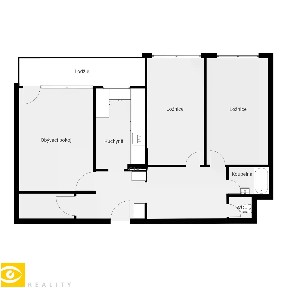 Pronájem bytu 3+1 83 m² Hněvkovského, Praha - Chodov