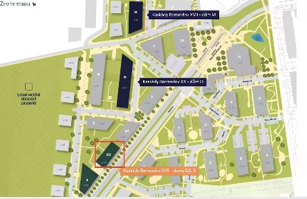 Prodej bytu 1+kk 33 m² Gollové, Praha - Hlubočepy