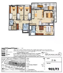 Prodej bytu 5+kk 105 m² Bartůňkova, Praha - Chodov