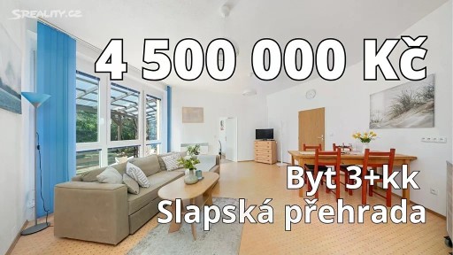 Prodej bytu 3+kk 53 m² Slapy