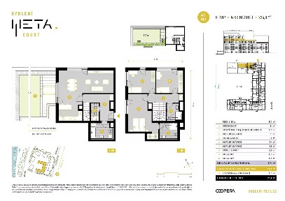 Prodej bytu 4+kk 137 m² Mezi Vodami, Praha - Modřany
