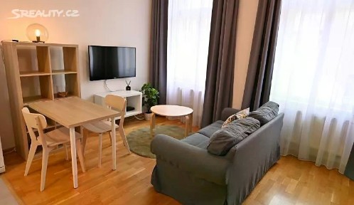 Pronájem bytu 1+kk 35 m² Sázavská, Praha - Vinohrady