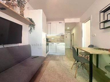 Pronájem bytu 2+kk 25 m² Plzeňská, Praha - Smíchov