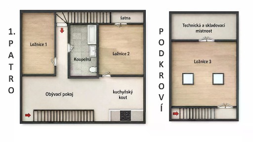 Pronájem bytu 4+kk 140 m² Na Šafranici, Mladá Boleslav - Mladá Boleslav III