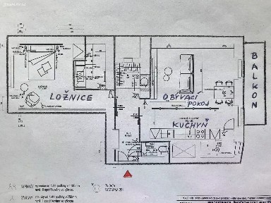 Pronájem bytu 2+kk 74 m² Šimáčkova, Praha - Holešovice